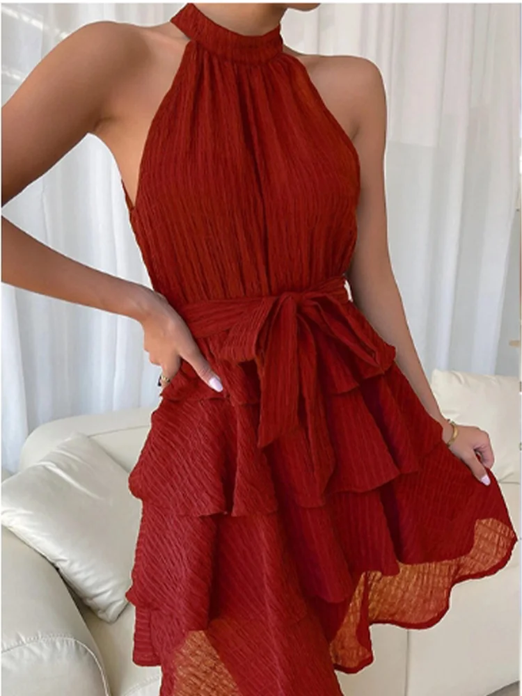 Stylish Sleeveless Off Shoulder...