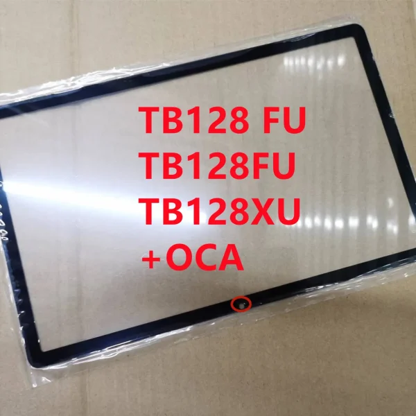 Second image of New Original 10.6''For Lenovo Xiaoxin Pad 2022 Android 12 Tablet TB128FU TB128 FU TB128XU Touch Screen Front Glass With OCA Glue