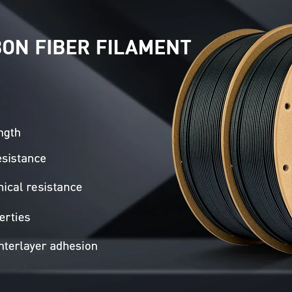 ERYONE ASA Carbon Fiber 1/3/5/10KG Premium Filament 1.75mm 3D Print, Multicolor Available,asa carbon fiber big sale,1KG /Spool