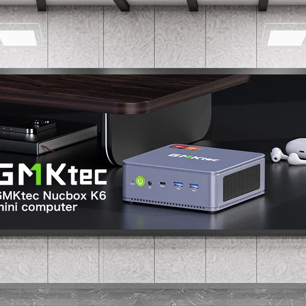 GMKtec K6 Mini PC AMD R7-7840HS 8C/16T 16GB DDR5 512GB PCIe 4.0 SSD Mini Desktop Computer Window 11 Pro WiFi 6E/BT5.2 Type-C