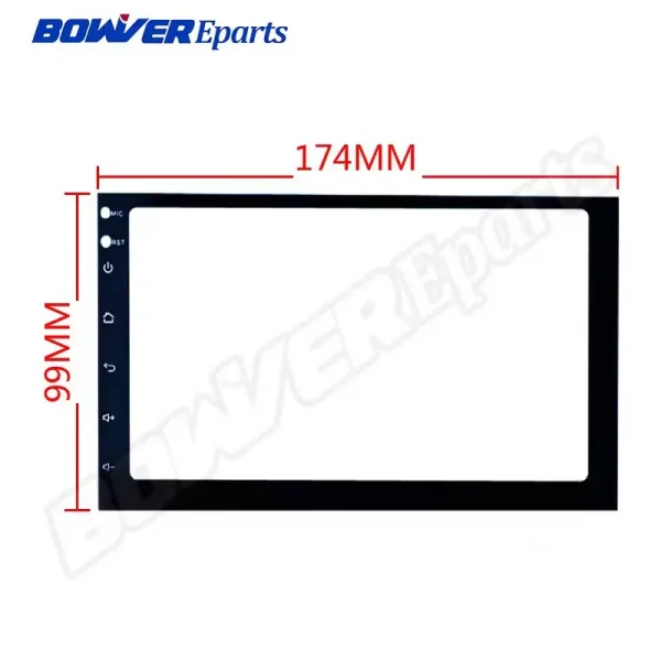 7/9/10 Inch Tempered Glass Film For Car Multimedial Stereo Double Din MP5 Player TS7 Android  Navigation Protector Tablet Parts