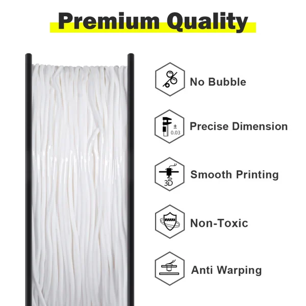 GEEETECH 1KG 1.75mm TPU Filament Flexible material  for 3D Printers overseas warehouse fast shipping