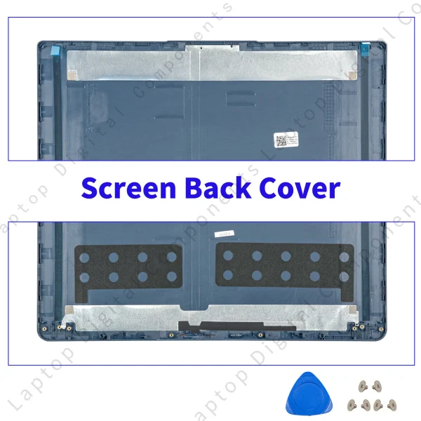 Second image of New Case For IdeaPad 1 15ADA7 15AMN7 2022 Laptop LCD Back Cover Front Bezel Hinges Cover Gold Silver Blue Color