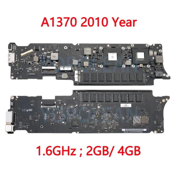 Original Laptop A1465 Motherboard For Macbook Air 11" A1370 A1465 Logic Board 2010 2011 2012 2013 2014 2015