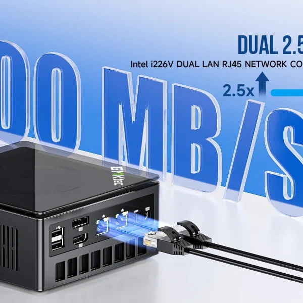 GMKtec K8 Plus Mini PC AMD R7-8845HS NUCBOX Window 11 Pro AMD Radeon™ 780M Oculink*1（PCIE GEN4*4)） DDR5 5600MHz