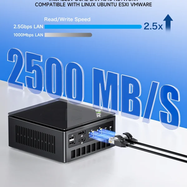 GMKtec K8 Plus Mini PC AMD R7-8845HS NUCBOX Window 11 Pro AMD Radeon™ 780M Oculink*1（PCIE GEN4*4)） DDR5 5600MHz