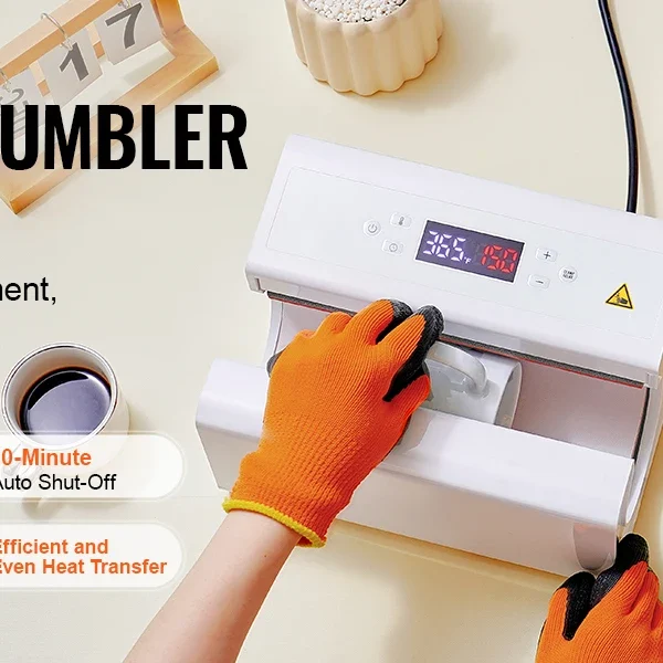 Second image of SucceBuy Auto Tumbler Heat Press Machine Mug Heat Press 11-30oz Sublimation Tumblers Heat Up Fast Even Tumbler Press with Tape