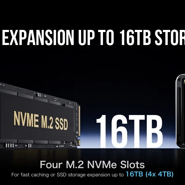GMKtec Nucbox G9 MINI NAS New Mold Intel N150 MINI PC Windows 11 Pro LPDDR5 M.2 2280 SSD WIFI6 BT5.2 Dual Triple Screen