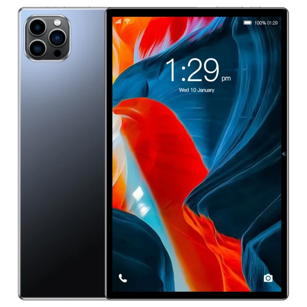 Second image of New 10.1 Inch Android Tablet Pc Google Play Octa Core Dual Cameras Dual SIM 3G Phone Call Tablets Bluetooth Wifi 4GB RAM 64GB