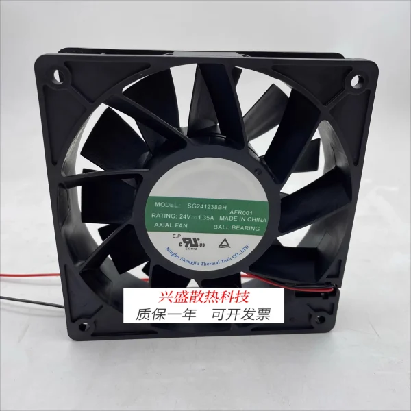 For SJ SF241238BH 12038 12CM 24V 1.35A Large Air Volume Inverter Cooling Fan