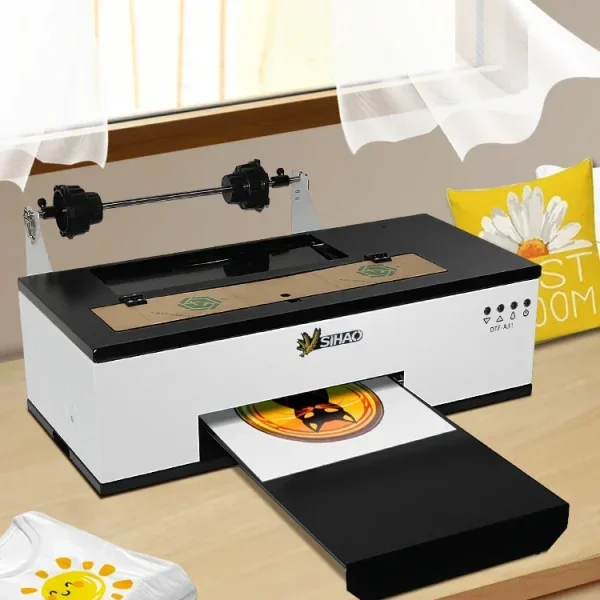 Second image of ​​SIHAO A3 L1800 DTF Printer & Oven Combo Kit, DTF Transfer Film Heat Press for T-Shirt/Clothes/Hoodie/Shoes Custom Printing​​