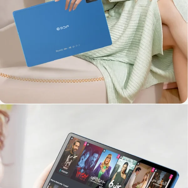 Second image of BDF-Y7 New 5G Pad 10.1 Inch Tablets Octa Core 8GB+256GB ROM HD Display Double SIM Dual Cameras Tablet Pc with Keyboard Mouse