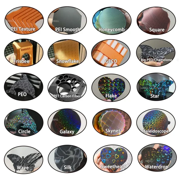 Second image of P2S Build Plate for Bambu Lab A1 P1P P1S Smooth X1C Spring Steel Sheet Double Sided 3D Print For Bamboo X1 Carbon Plate Bed P2SC