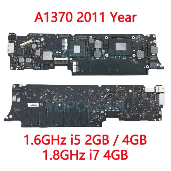 Second image of Original Laptop A1465 Motherboard For Macbook Air 11" A1370 A1465 Logic Board 2010 2011 2012 2013 2014 2015