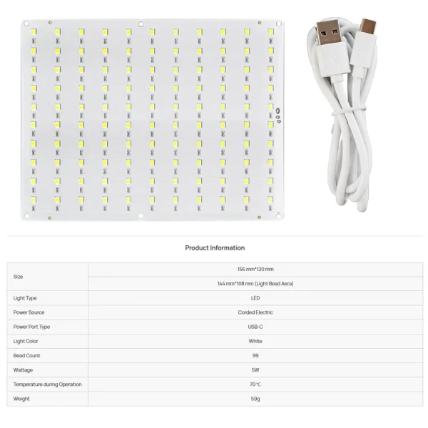 For Bambu Lab CMYK LED Backlight Board Bambu Lab PLA CMYK Lithophane Bundle 3D Print Lithophane Photo