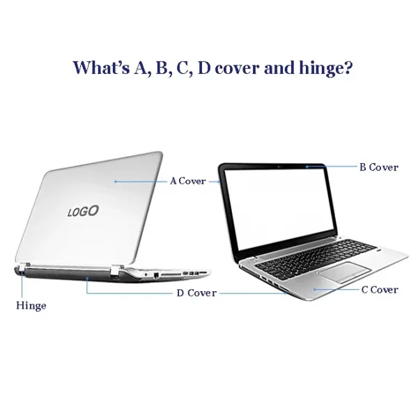 NEW Replacement Case For Inspiron 15 5590 5598 P88F Laptop LCD Back Cover Front Bezel Palmrest Bottom Case Top Cove 039T35 39T35