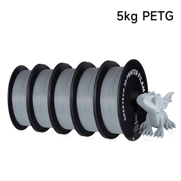Geeetech 5kg PETG 1.75mm Filament 3d print wire Vacuum Packaging Local Warehouses Colorful Plastic for most FDM 3D printer