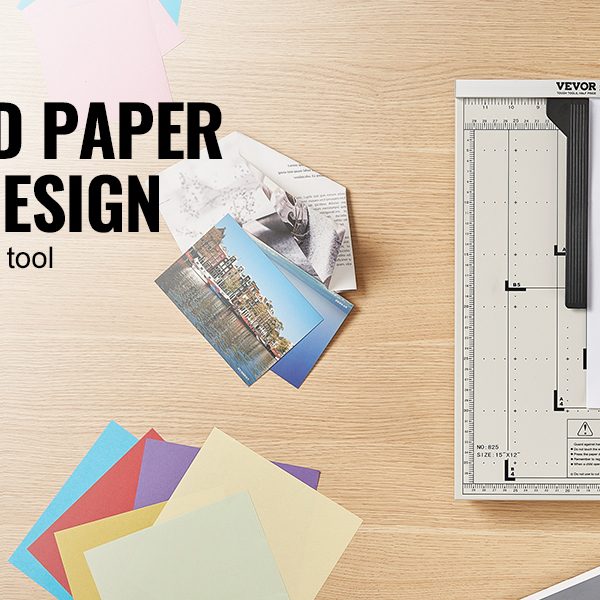 Second image of VEVOR Paper Cutter Guillotine Trimmer 15"/18" Cut Length 16/20 Sheets Capacity Heavy Duty Paper Cutter for Home Office School